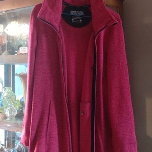 Kenneth Cole reaction  hooded zip up sweatshirt